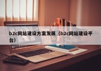 b2c网站建设方案发展（b2c网站建设平台）