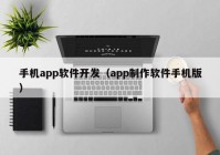 手机app软件开发（app制作软件手机版）