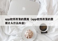 app软件开发的费用（app软件开发的费用计入什么科目）